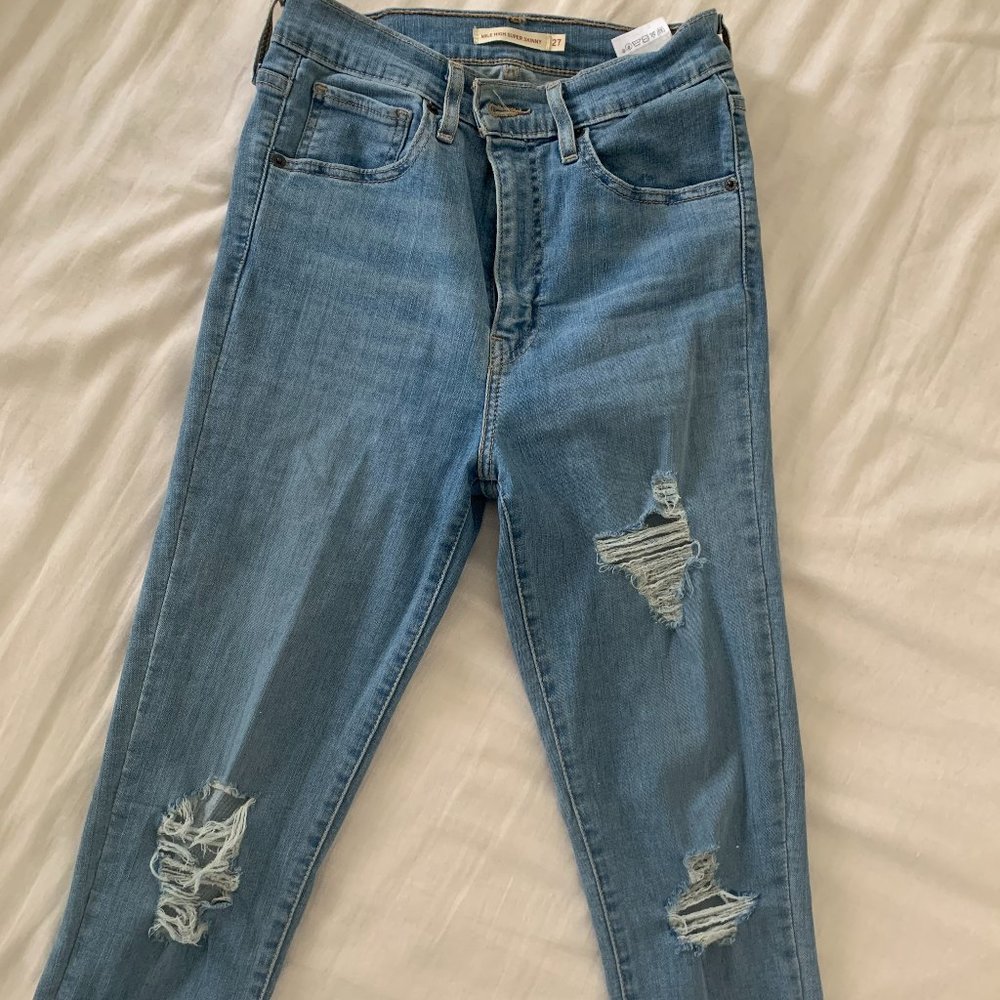 Levi's Mile Rise Super Skinny Jean